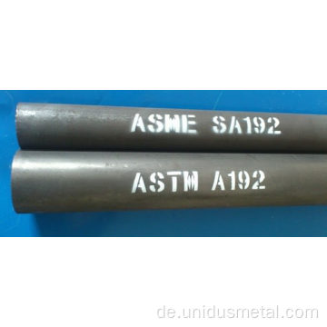 ASTM A192 Hochdruck-Kesselrohre aus nahtlosem Kohlenstoffstahl